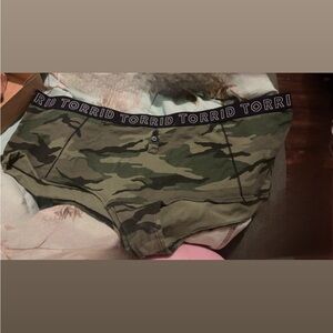 Torrid Camo panties